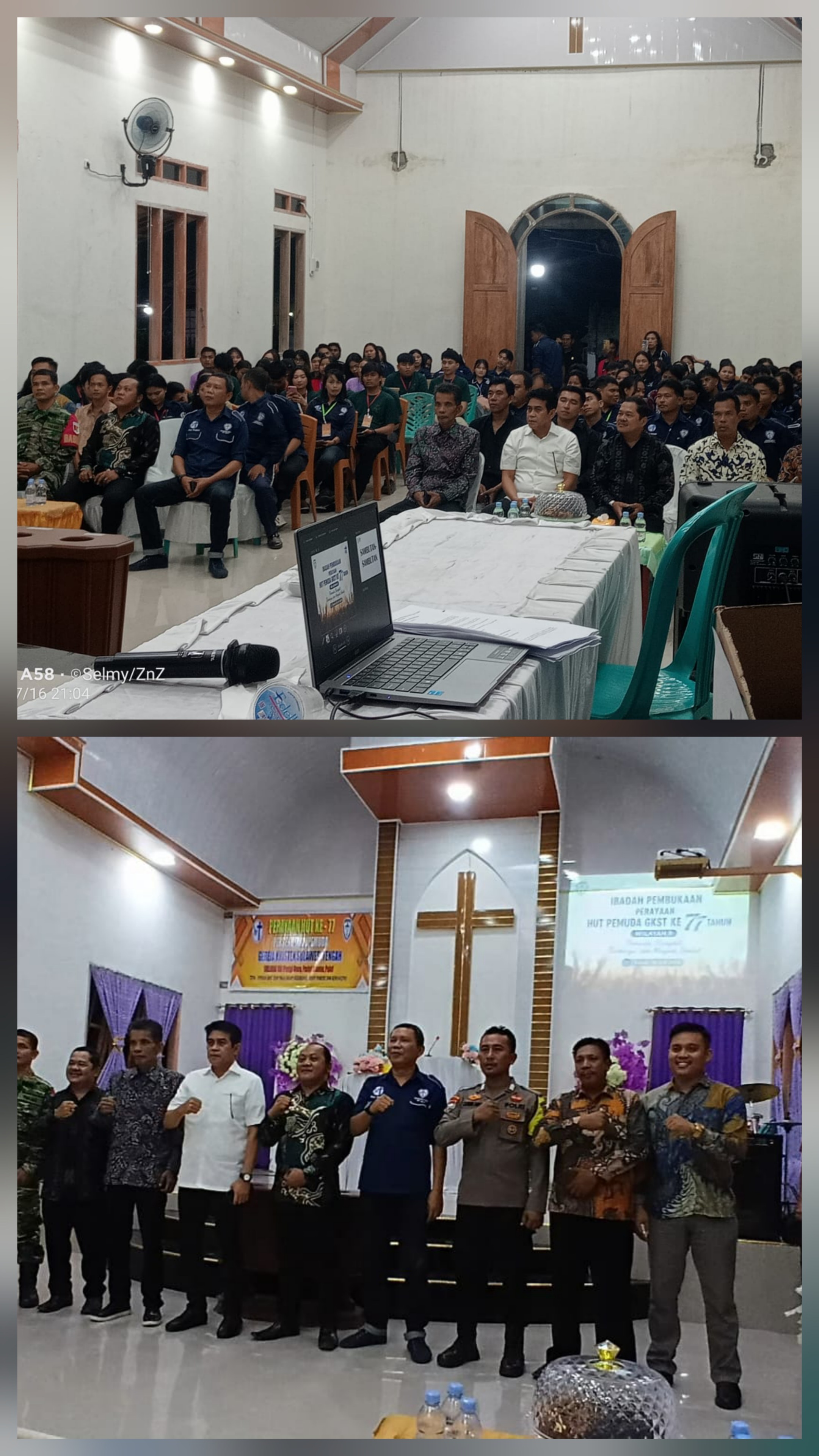 Perayaan HUT ke- 77 Perekutuan Pemuda GKST