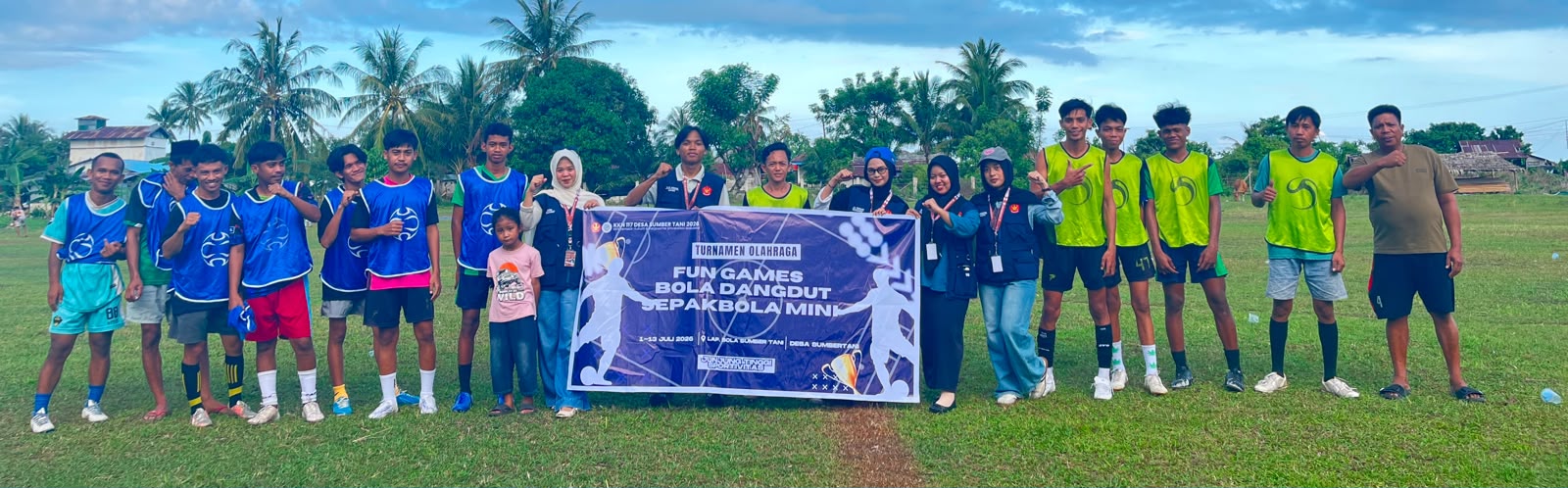Turnamen Sepak Bola Mini Yang Diselenggarakan KKN - 117 UNTAD  Di Desa SUMBER TANI Kec. KASIMBAR Kab. PARIGI MOUTONG
