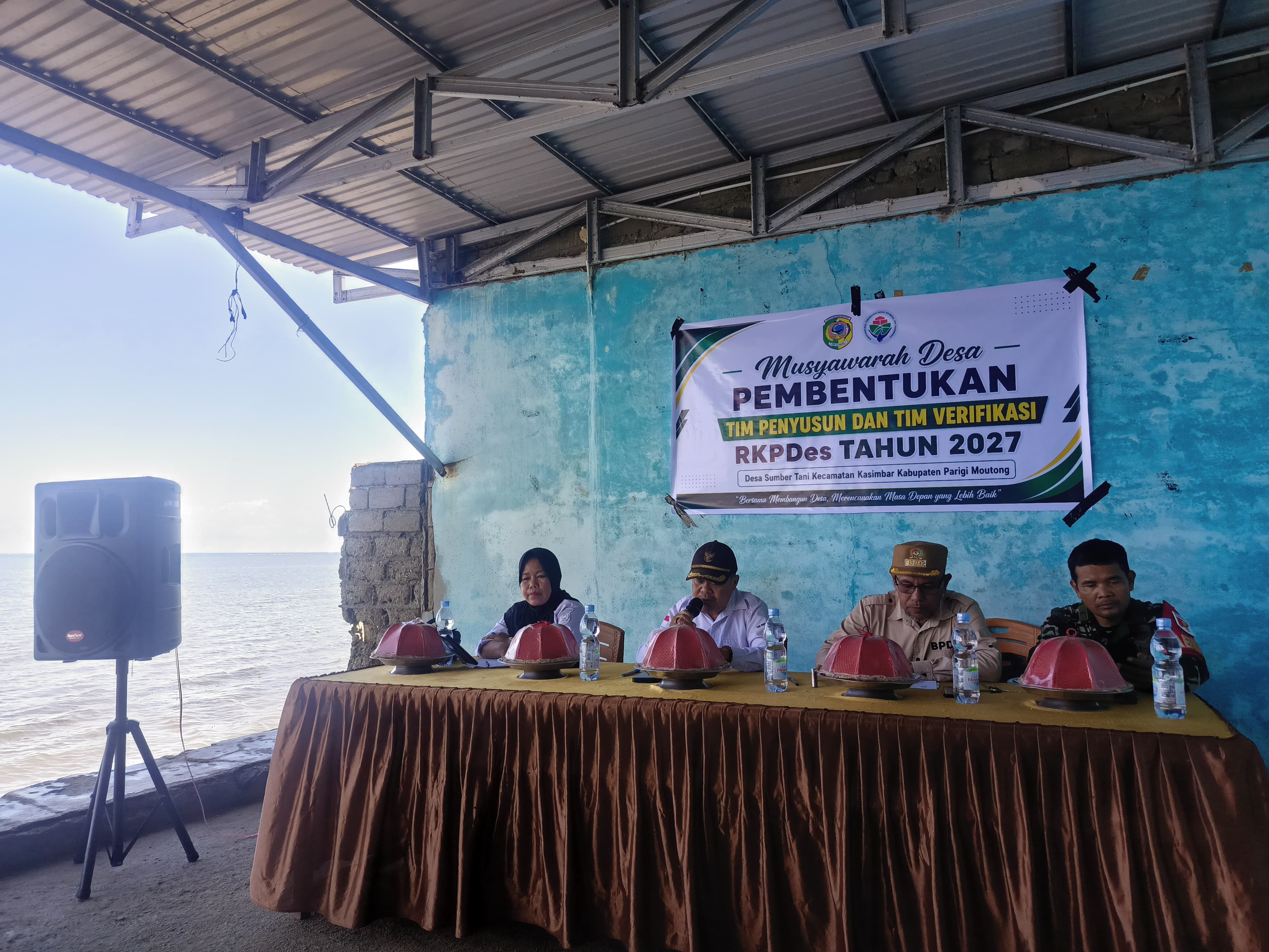 Musyawarah Desa Pembentukan Tim Penyusun dan Tim Verifikasi RKPDes Tahun 2027 Desa Sumber Tani